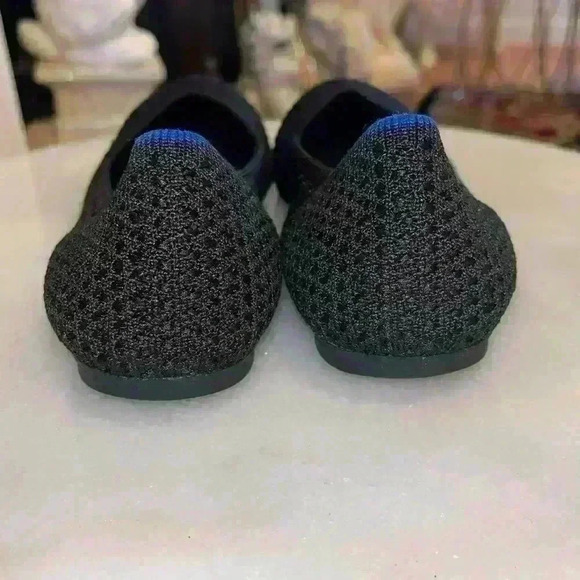 Rothy’s Flats Black Honeycomb Round Toe - Retired sz 8 - Picture 5 of 8